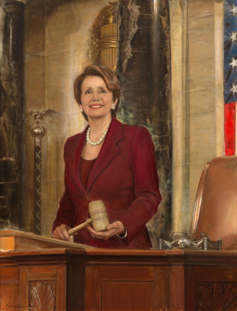 Nancy Pelosi Official Painting